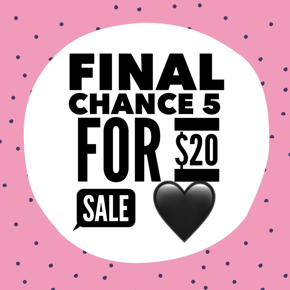 🖤 5/$20 DELETING - Picture 2 of 5